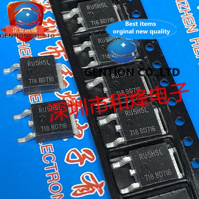 10PCS RU5H5L TO-252 500V 5A   100% ű  
